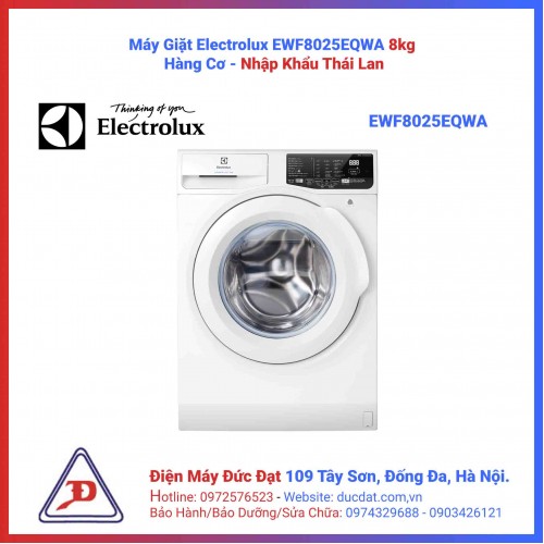 Máy giặt Electrolux EWF8024P5WB 8 Kg Inverter (Thái Lan)